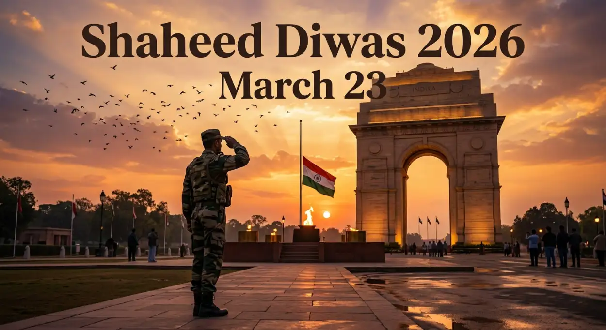 Free Download Shaheed Diwas 2026 Poster Download Free - High Quality Shaheed Diwas 2026 Image