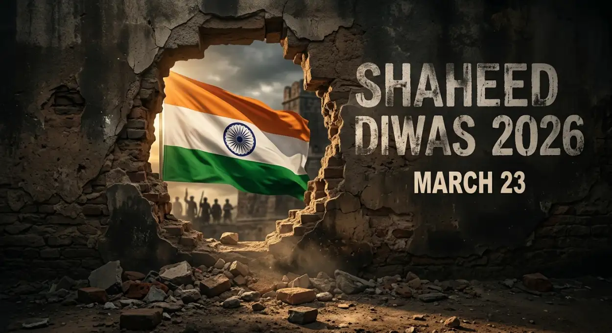 Free Download Shaheed Diwas 2026 Remembrance Banner Design - High Quality Shaheed Diwas 2026 Image