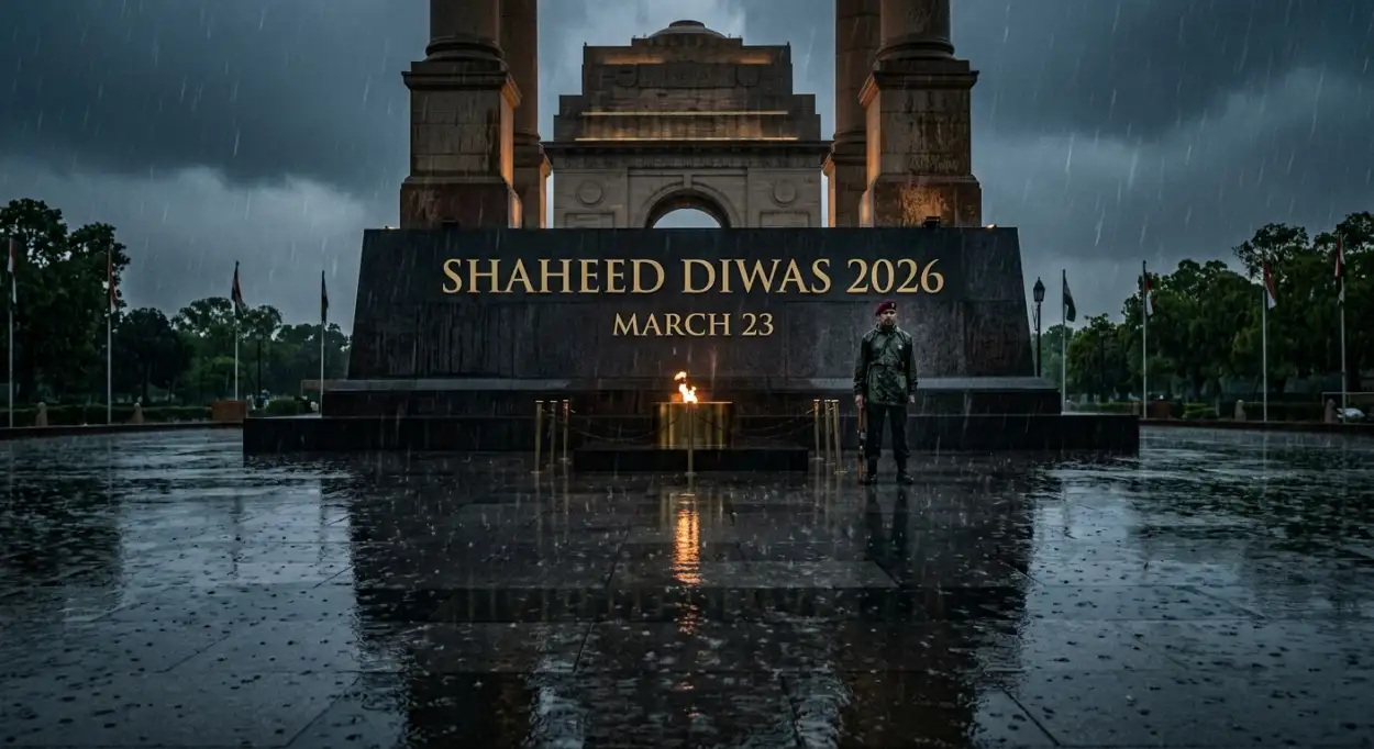 Free Download Shaheed Diwas 2026 Status Video Download - High Quality Shaheed Diwas 2026 Image