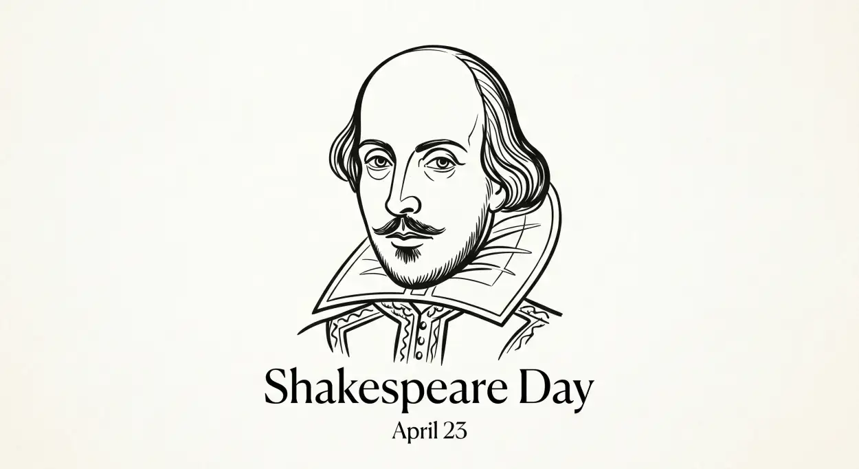Free Download Shakespeare Day Importance In English Literature - High Quality William Shakespeare Day 2026 Image