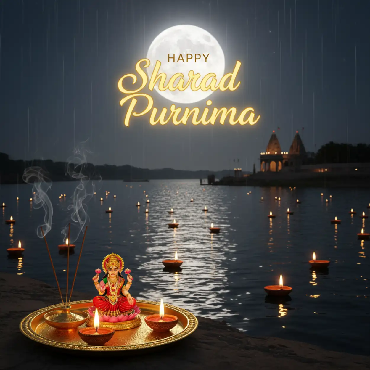 Free Download Sharad Purnima Night God Krishna Wallpaper - High Quality Happy Sharad Purnima Background