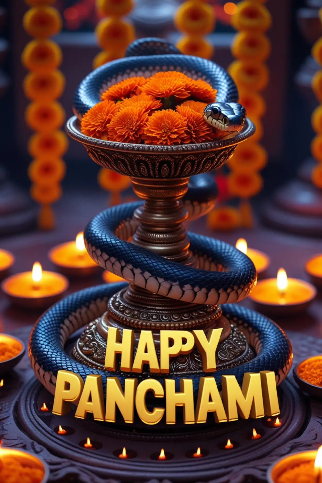 Free Download Sheshnag PNG HD For Nag Panchami - High Quality Happy Nag Panchami PNG Image