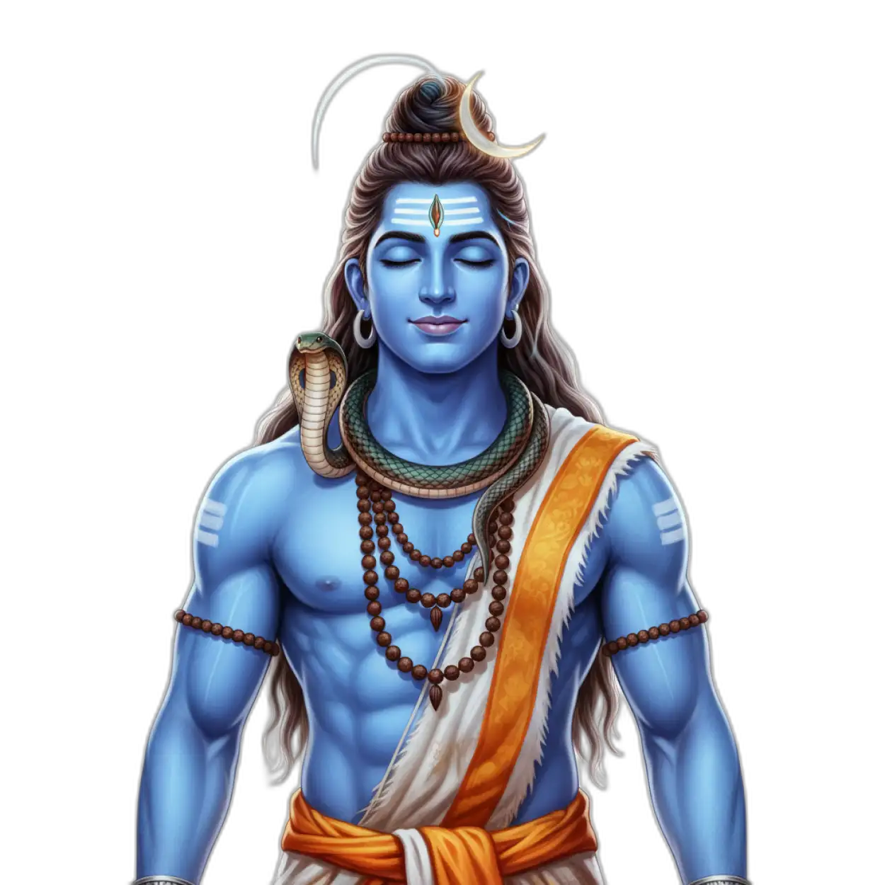 Free Download Shiv Ji Png For Poster - High Quality Lord Shiva Png PNG Image