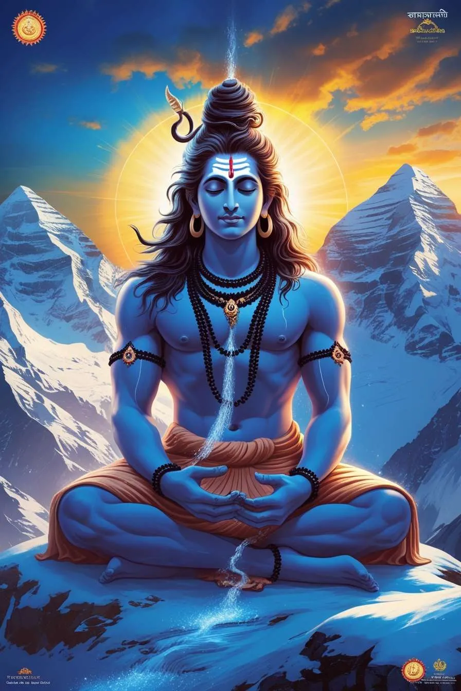 Shivratri Special Golden Temple Background - Royalty Free Shivratri Background Image | Pngmagic Free Download Shivratri Special Golden Temple Background - High Quality Shivratri Background Background
