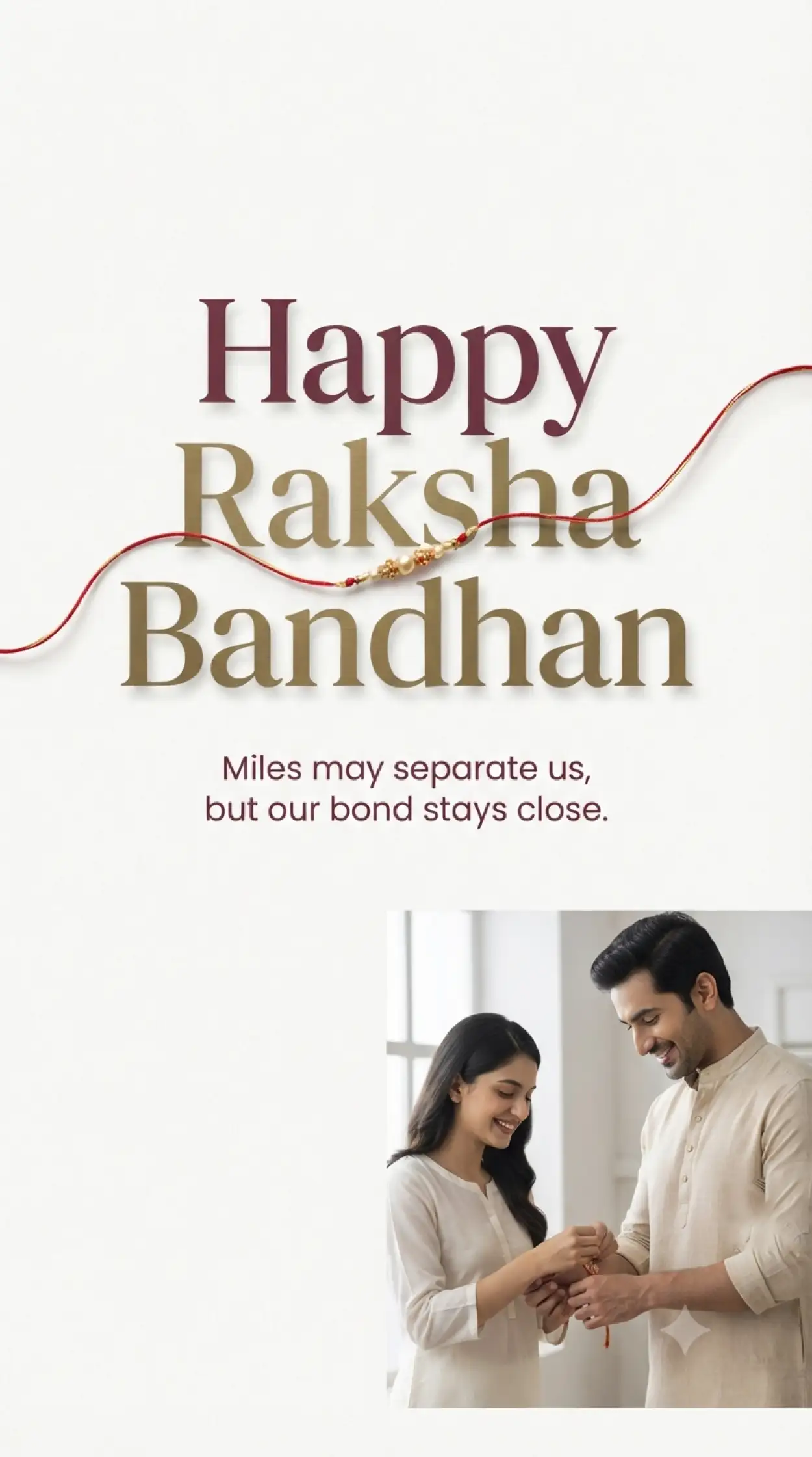 Free Download Short And Sweet Raksha Bandhan Greetings - High Quality Happy Raksha Bandhan Greetings Image