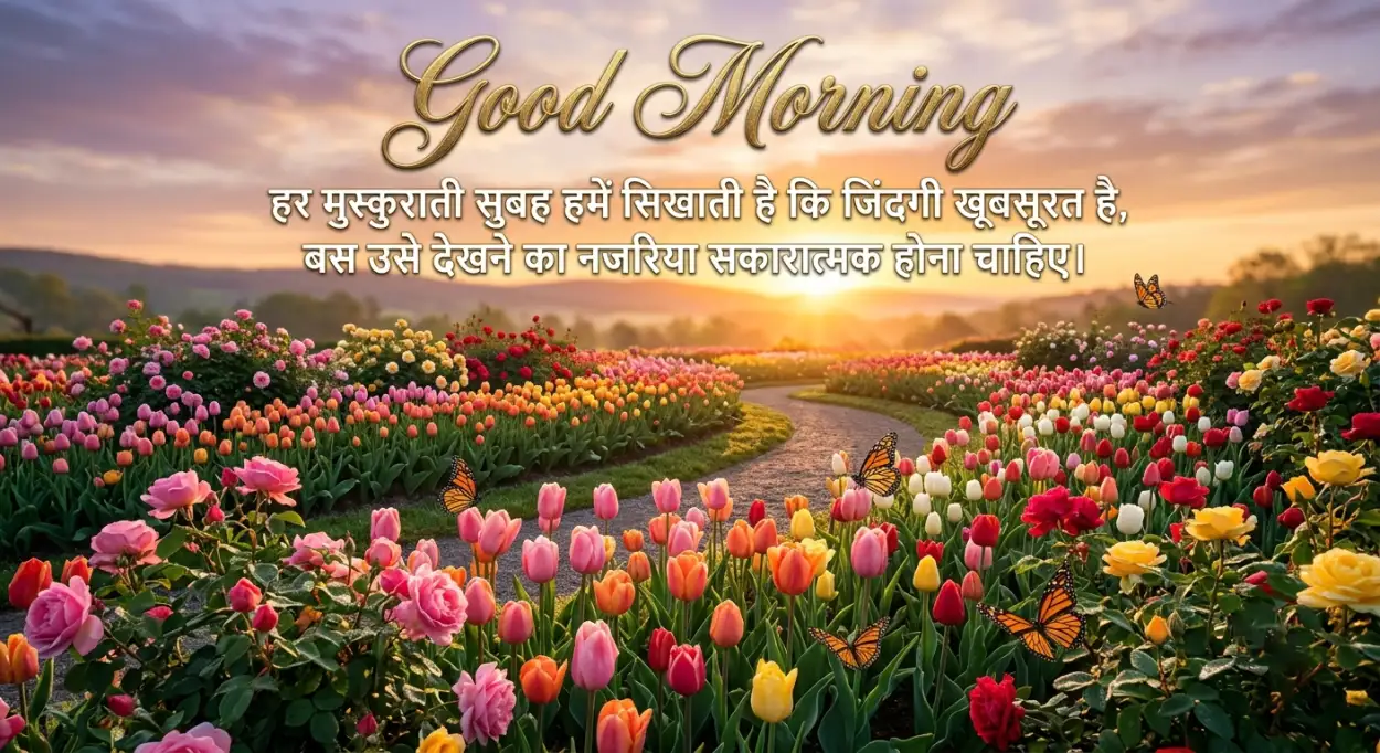 Free Download Short Good Morning Quotes Hindi - High Quality Good Morning Motivational Quotes Hindi Image