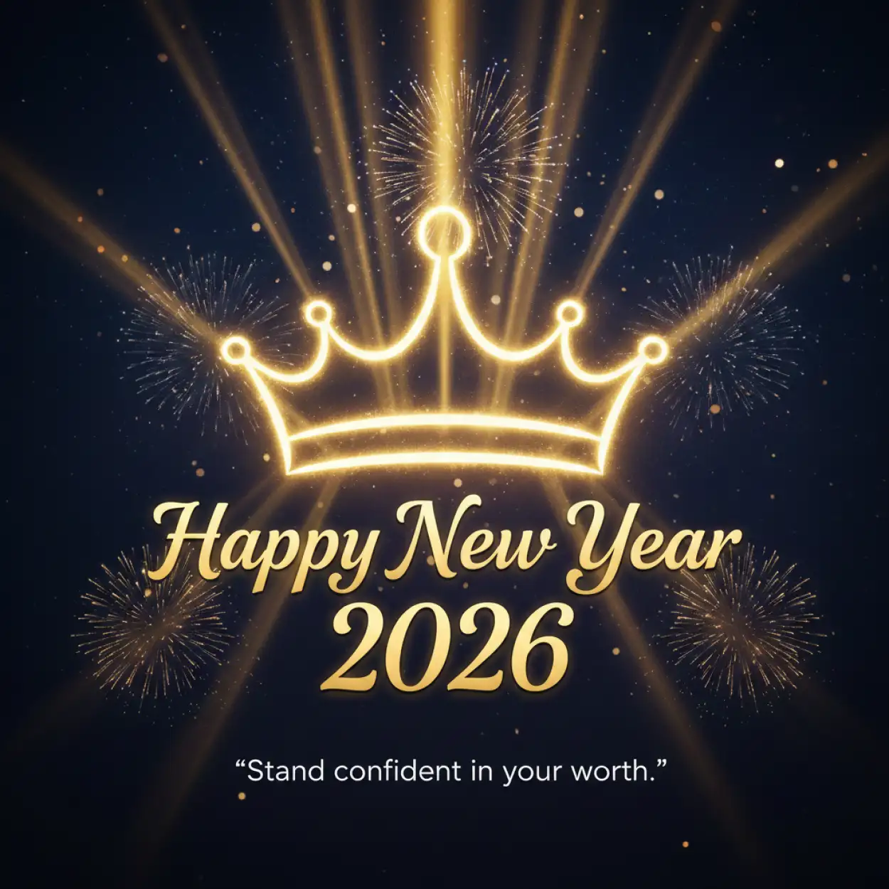 Free Download Short Happy New Year 2026 Wishes With Quote - High Quality Happy New Year 2026 Wishes With Quote Image