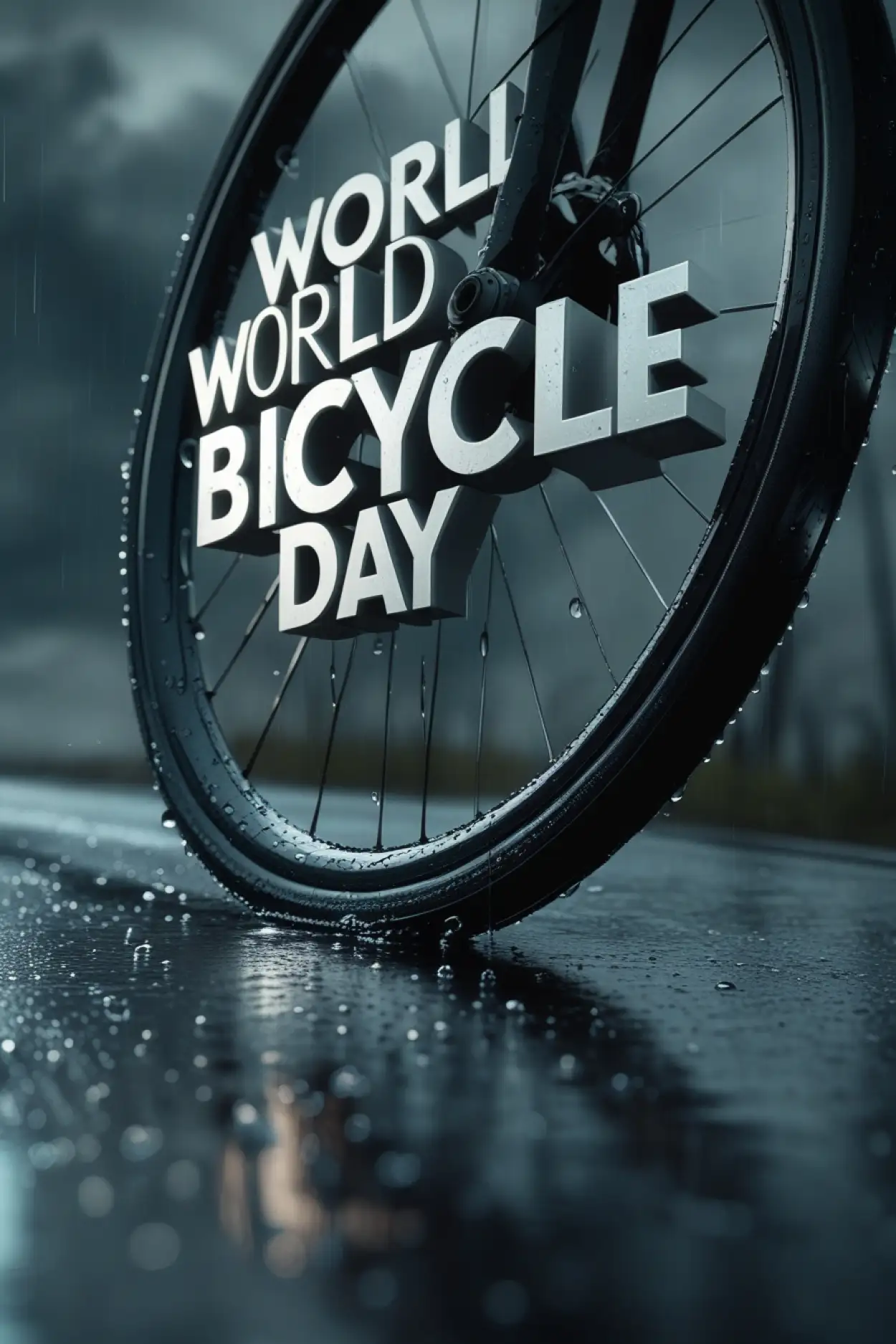 Simple Poster For World Bicycle Day - Royalty Free World Bicycle Day Image | Pngmagic Free Download Simple Poster For World Bicycle Day - High Quality World Bicycle Day Background