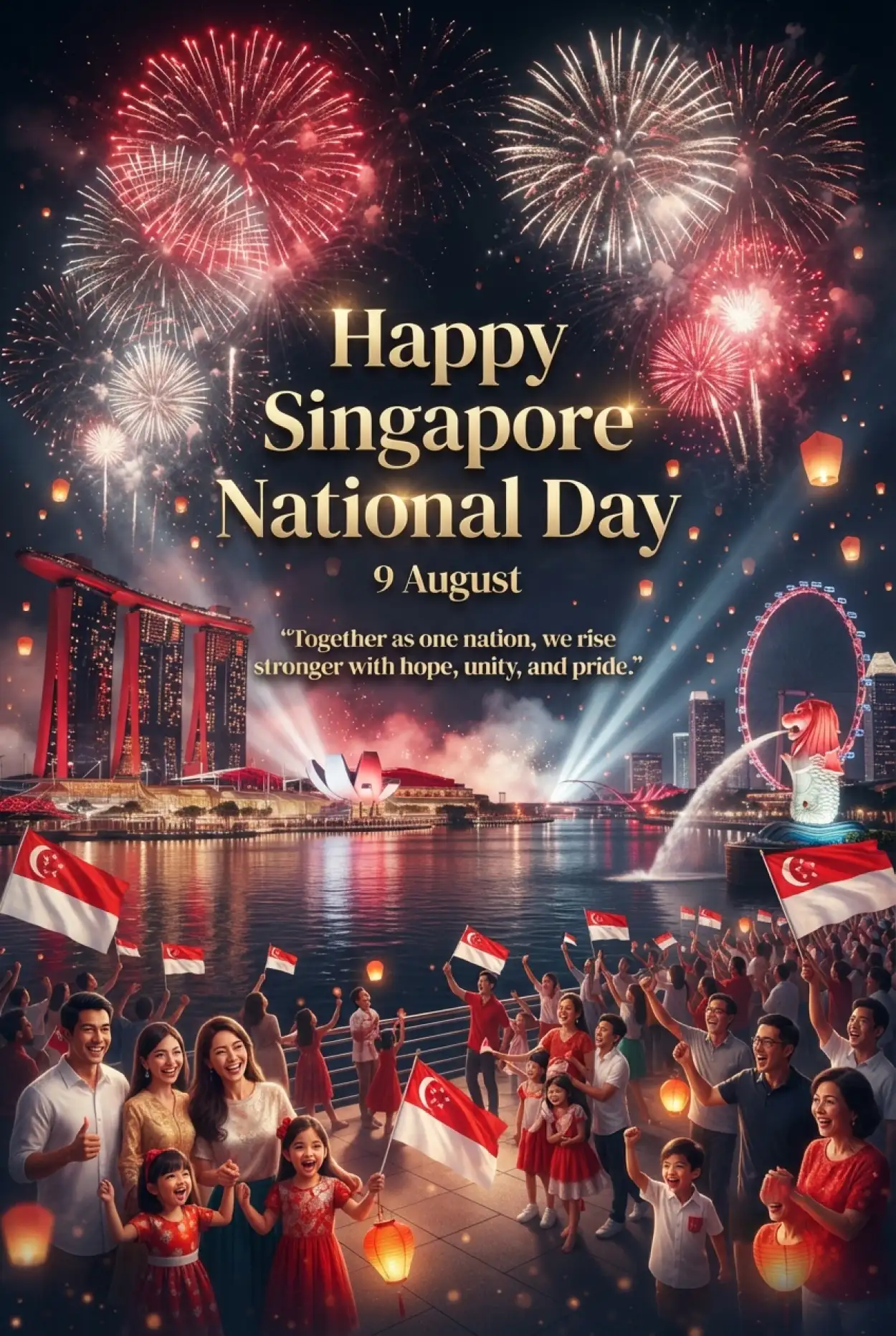 Free Download Singapore National Day 2026 Brand Social Media Post - High Quality Singapore National Day 2026 Image