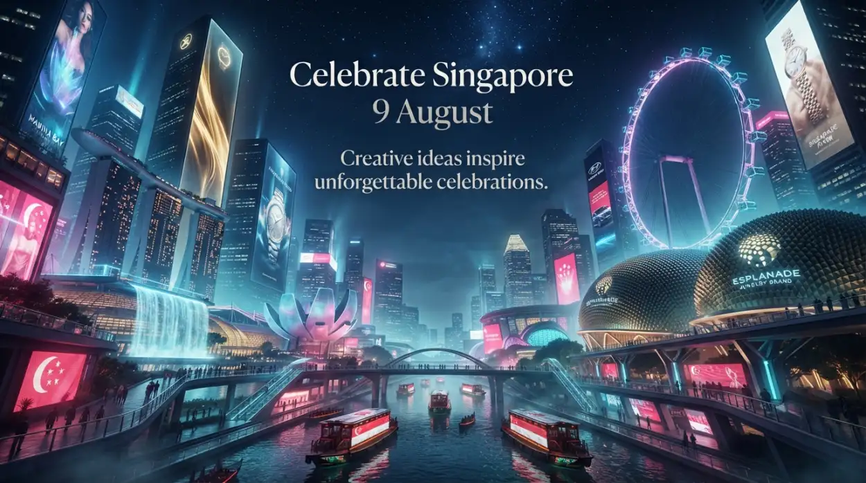 Free Download Singapore National Day 2026 Digital Marketing Ideas - High Quality Singapore National Day 2026 Image