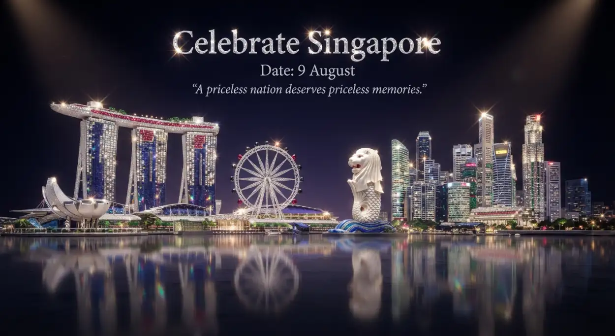 Free Download Singapore National Day 2026 Email Marketing Templates - High Quality Singapore National Day 2026 Image