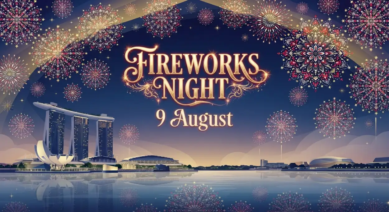 Free Download Singapore National Day 2026 Fireworks Marina Bay Sands - High Quality Singapore National Day 2026 Image