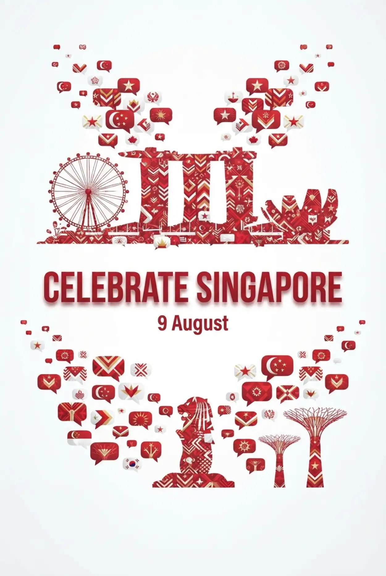 Free Download Singapore National Day 2026 Poster Design Ideas - High Quality Singapore National Day 2026 Image