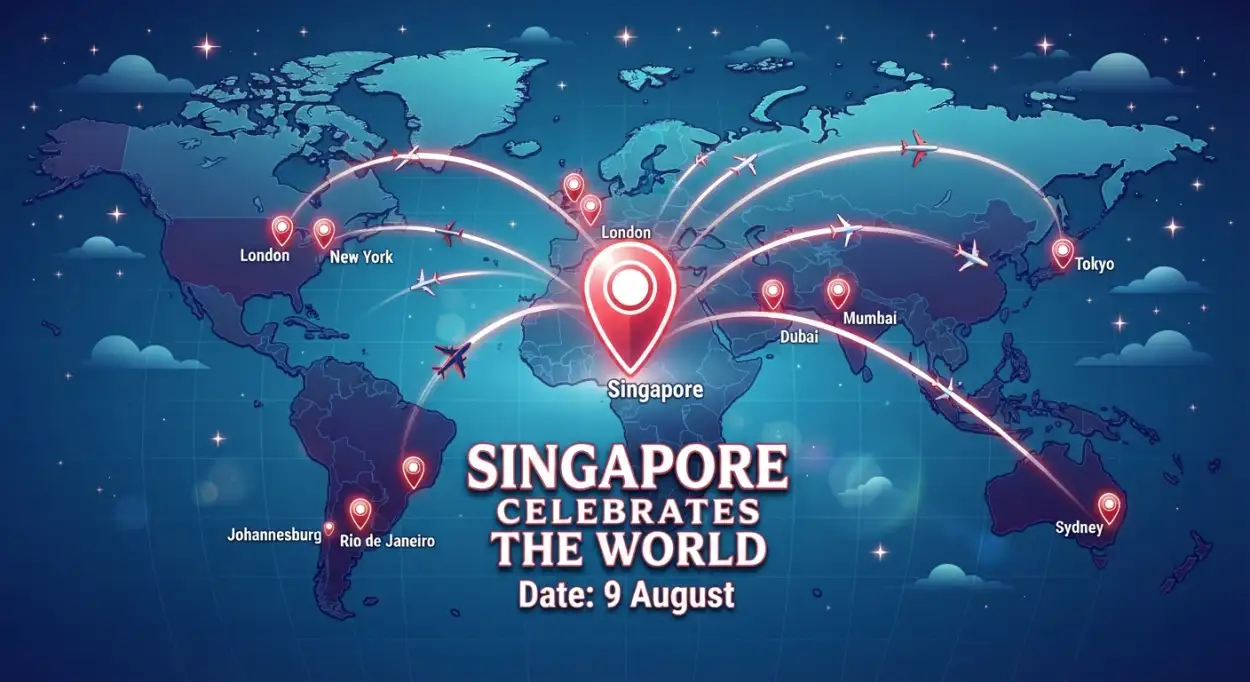 Free Download Singapore National Day 2026 Travel Itinerary - High Quality Singapore National Day 2026 Image