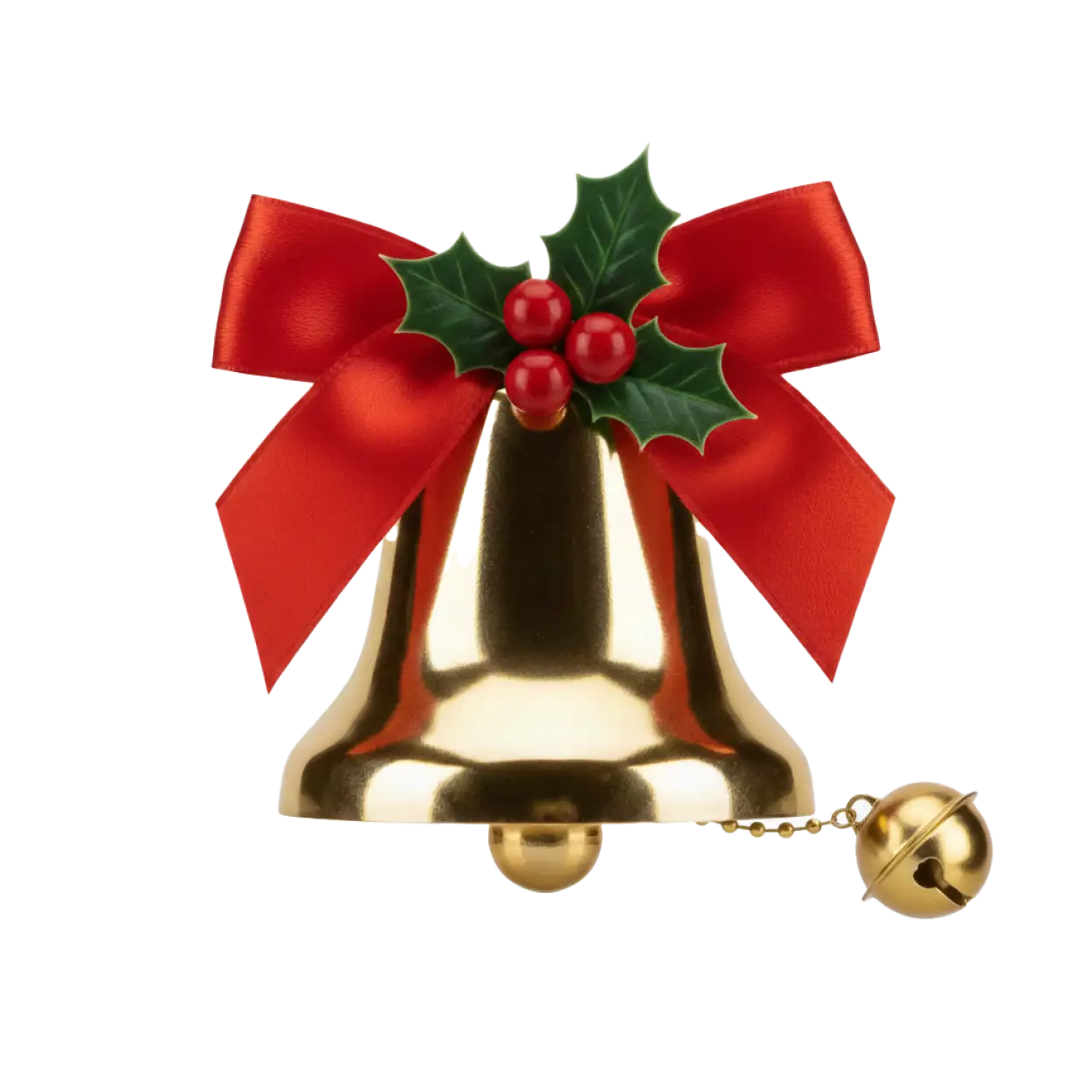 Free Download Small Christmas Bell Png Icon - High Quality Christmas Bell Png PNG Image