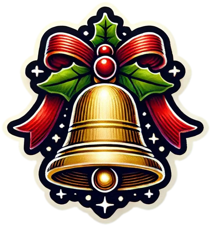 Small Christmas Gold Bell Png - Royalty Free Christmas Bell Image | Pngmagic Free Download Small Christmas Gold Bell Png - High Quality Christmas Bell PNG Image