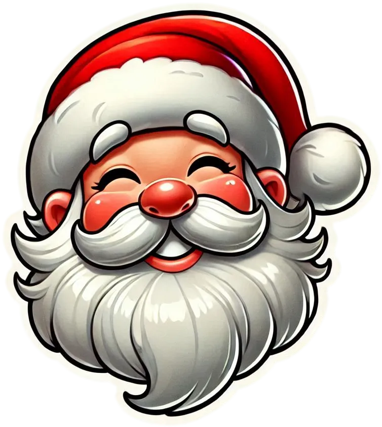 Smiling Santa Claus Png For Christmas Party Invites - Royalty Free Smiling Santa Claus Png Image | Pngmagic Free Download Smiling Santa Claus Png For Christmas Party Invites - High Quality Smiling Santa Claus Png PNG Image