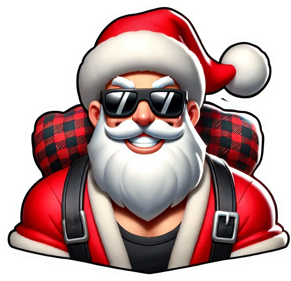 Smiling Santa Claus Png With Snowy Background - Royalty Free Smiling Santa Claus Png Image | Pngmagic Free Download Smiling Santa Claus Png With Snowy Background - High Quality Smiling Santa Claus Png PNG Image
