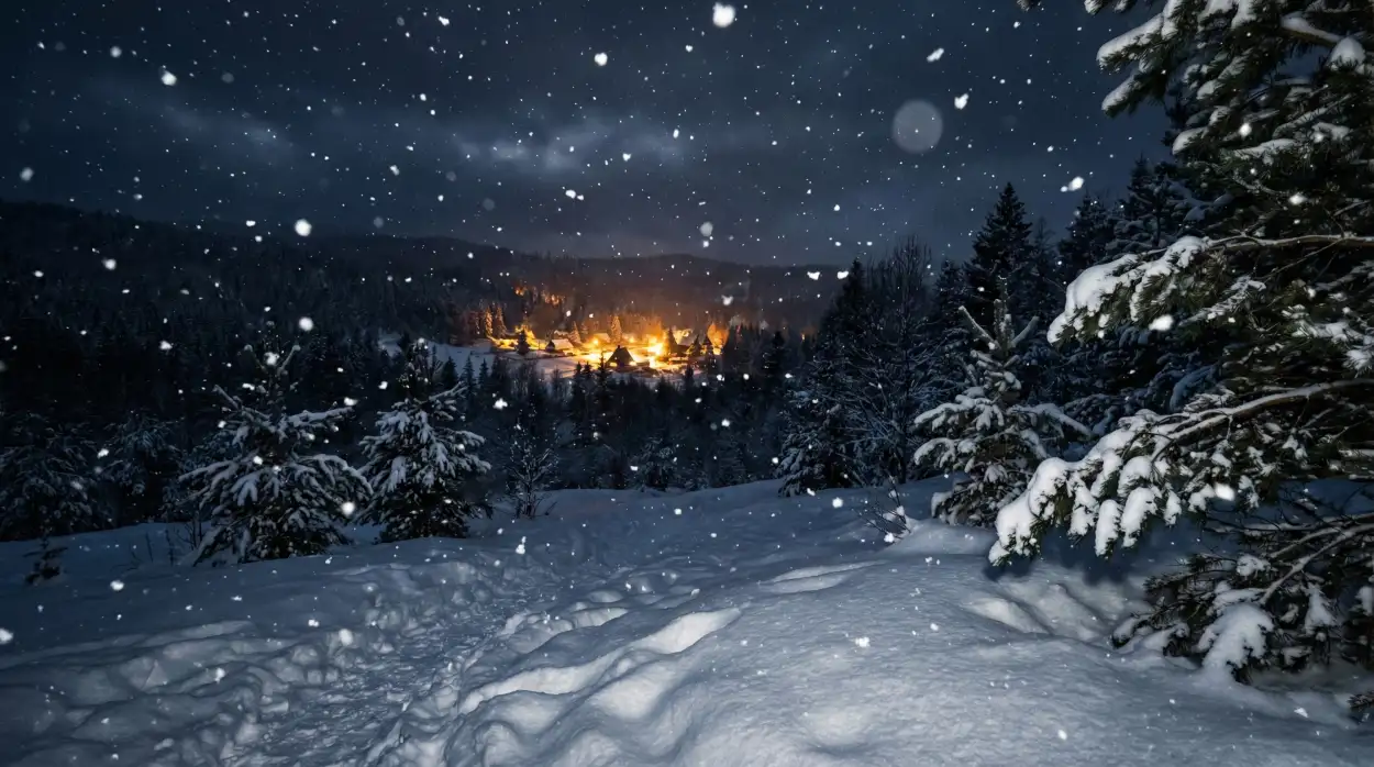 Free Download Snow Background For Christmas - High Quality Snow Background Background