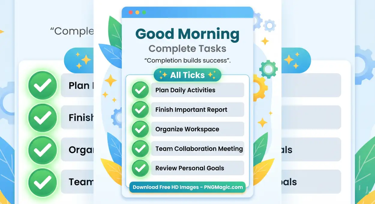 Free Download Social Media Keywords - High Quality Good Morning Motivation For Success Image