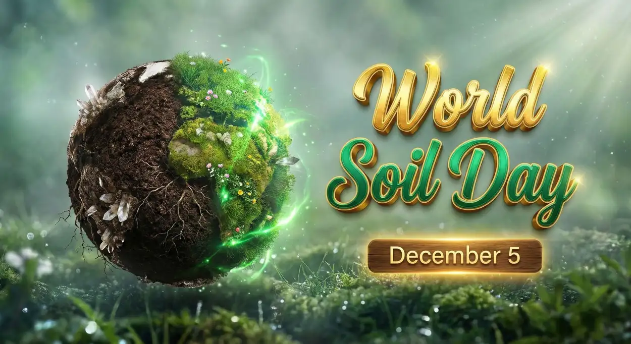 Free Download Soil Pollution Awareness Poster On World Soil Day - High Quality World Soil Day Image