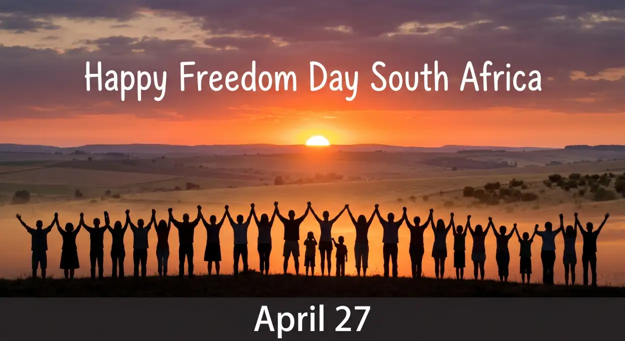 Free Download South Africa Freedom Day Captions Wishes Text 2026 - High Quality Happy Freedom Day South Africa Wishes 2026 Image
