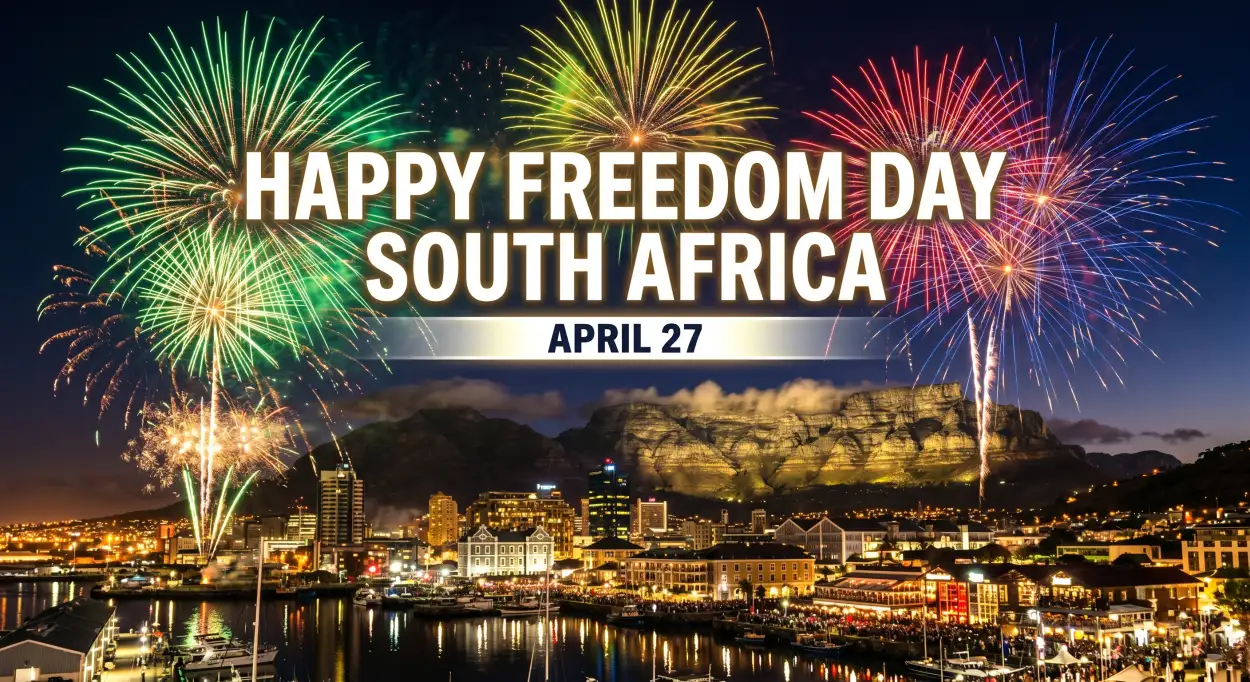 Free Download South Africa Freedom Day Quotes Wishes For Whatsapp 2026 - High Quality Happy Freedom Day South Africa Wishes 2026 Image