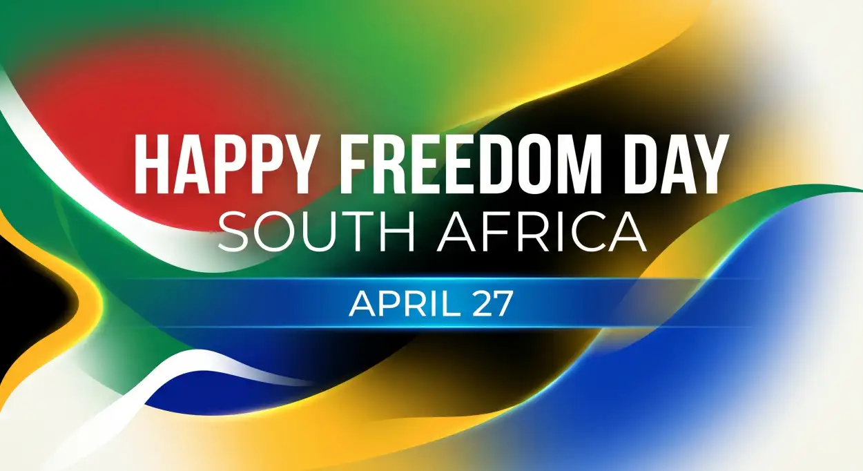 Free Download South Africa Freedom Day Wishes Social Media Text 2026 - High Quality Happy Freedom Day South Africa Wishes 2026 Image