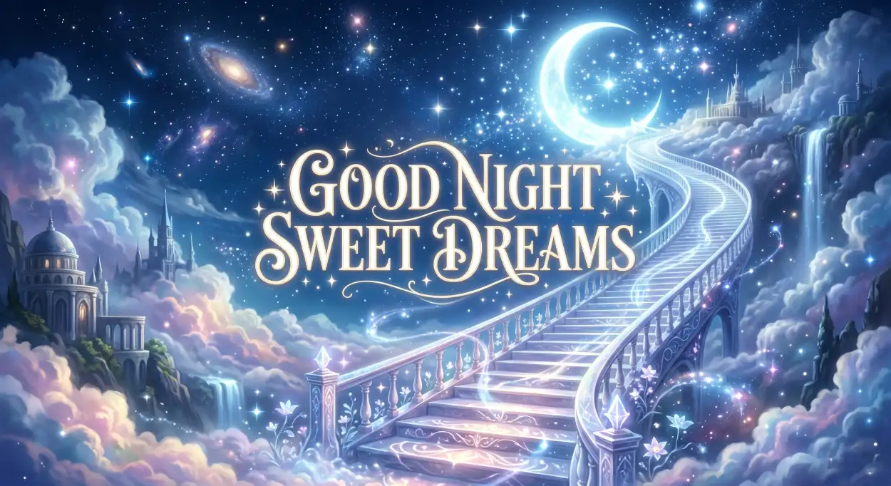 Free Download Sparkling Good Night Sweet Dreams Wallpaper - High Quality Good Night Sweet Dreams Image