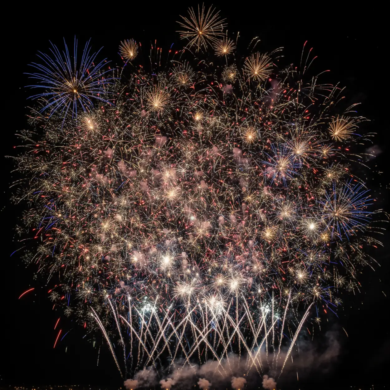 Free Download Sparkling New Year Fireworks Background - High Quality New Year Fireworks Background Background