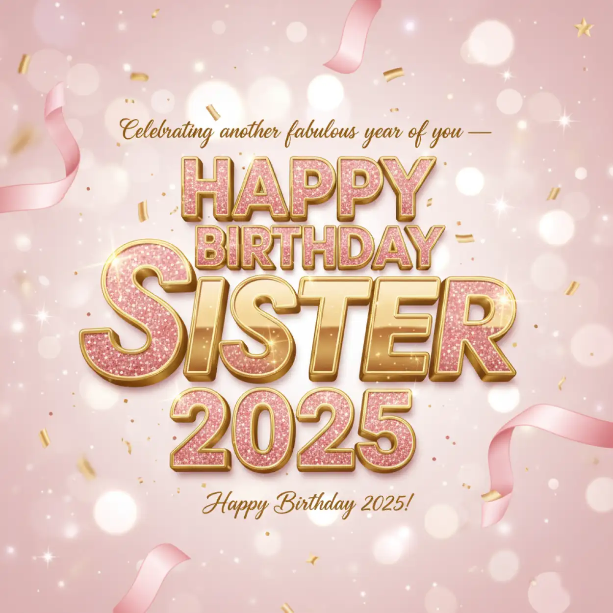 Free Download Special Happy Birthday Quotes For Loving Sister - High Quality Happy Birthday Wishes To A Sister Image