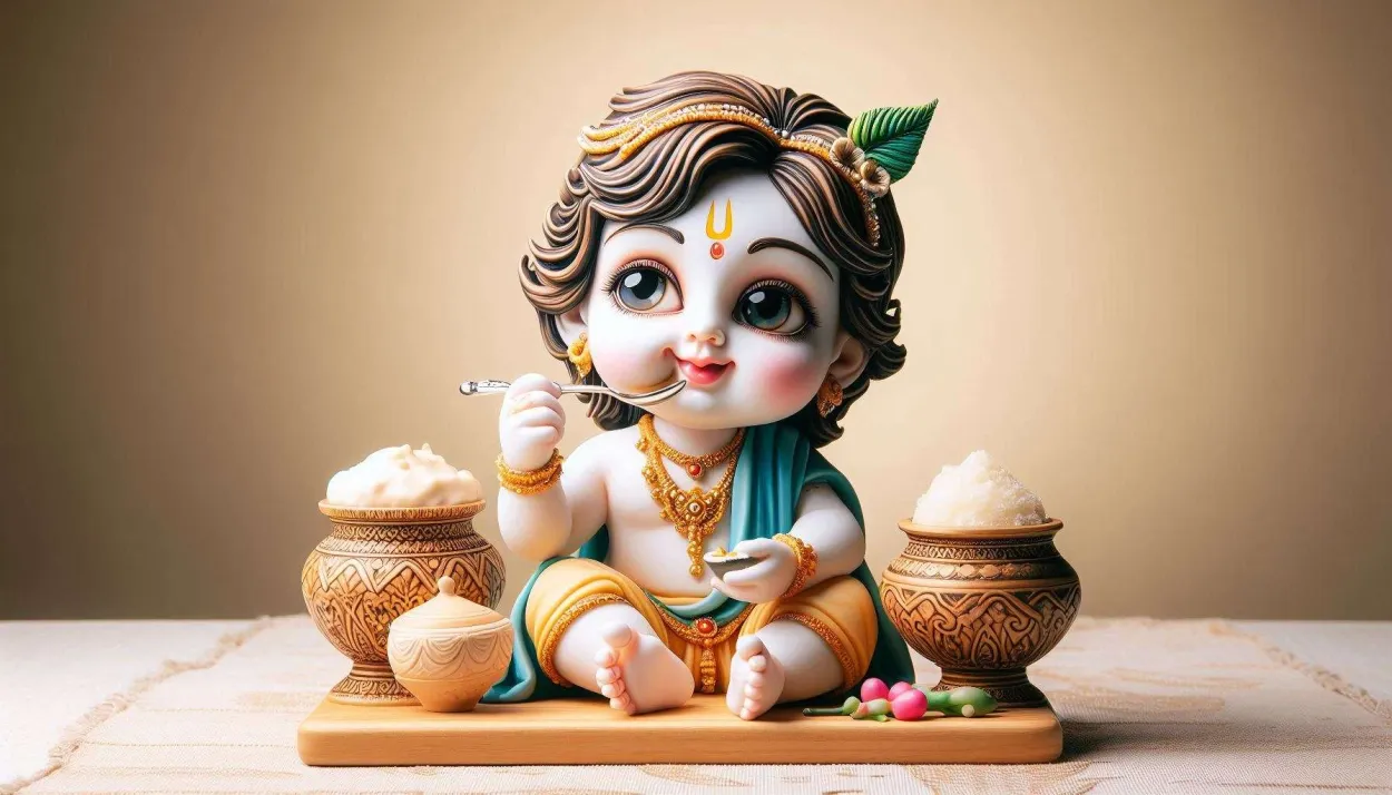 Spiritual Child Lord Krishna Eating Makhan Pictures - Royalty Free Child Lord Krishna Image | Pngmagic Free Download Spiritual Child Lord Krishna Eating Makhan Pictures - High Quality Child Lord Krishna Background