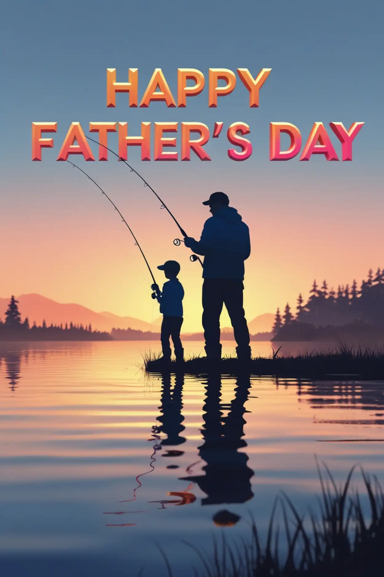 Free Download Spiritual Happy Fathers Day Wishes With Quotes - High Quality Happy Fathers Day Wishes Background