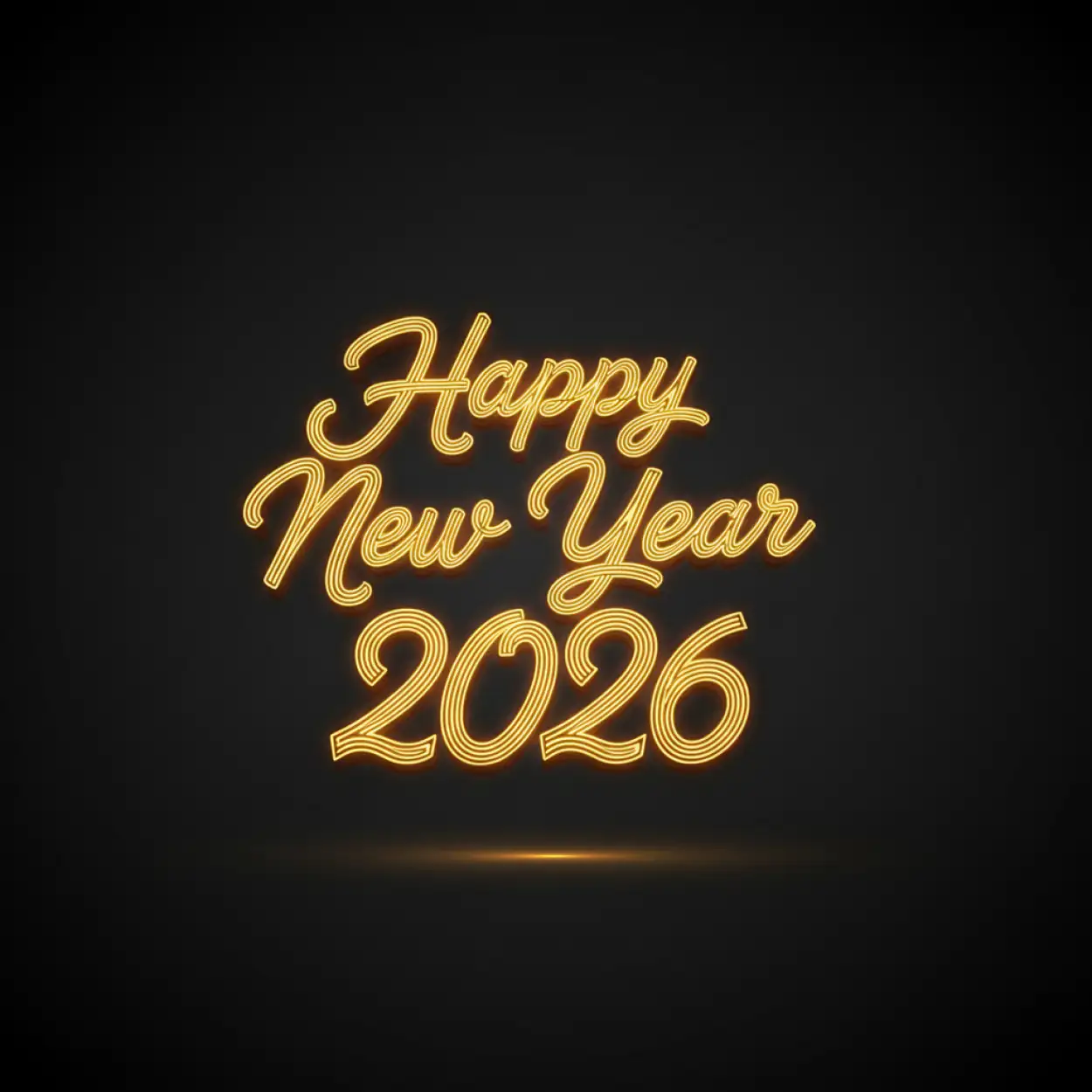 Free Download Square New Year Greeting Card 2026 - High Quality New Year Greeting Card Background