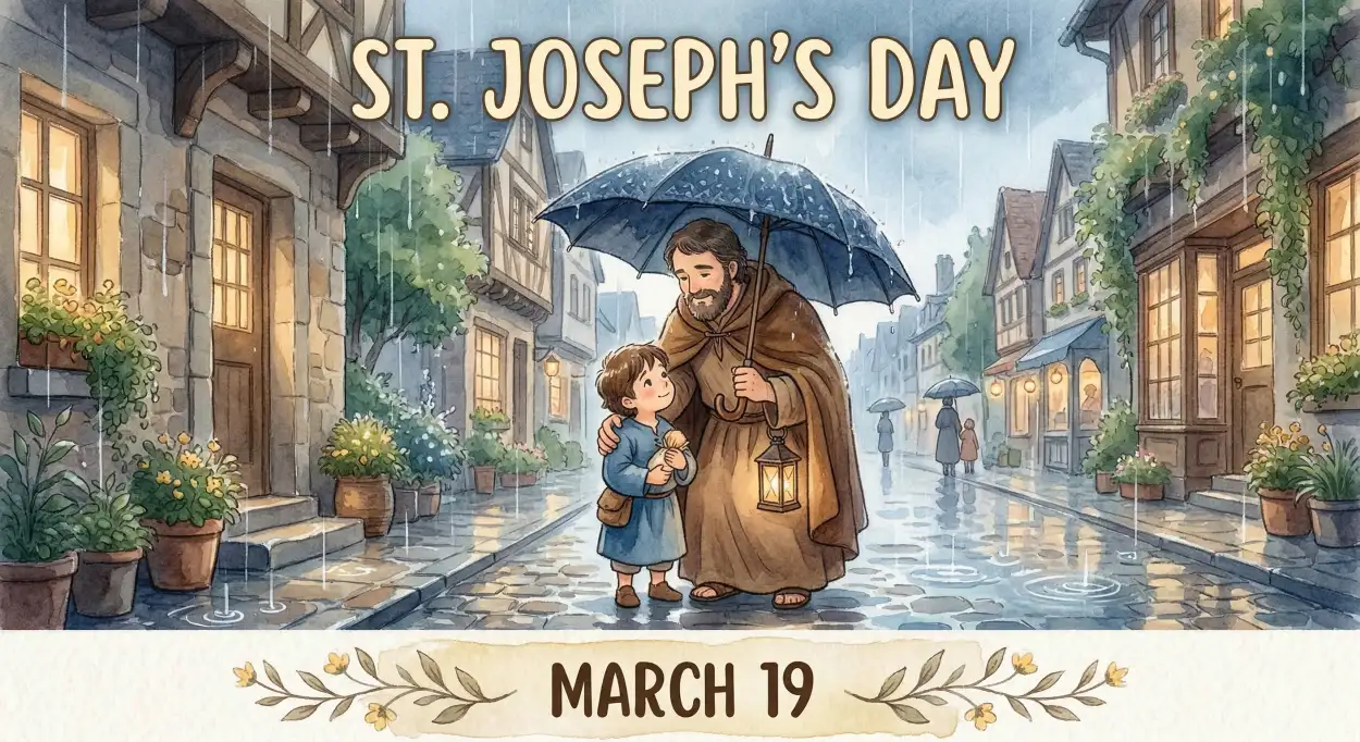 Free Download St Joseph Day Celebration Tips And Ideas - High Quality St Josephs Day 2026 Date And Significance Image