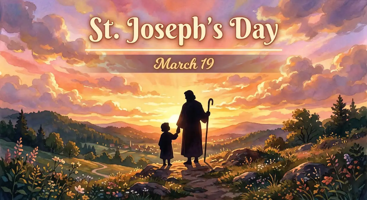 Free Download St Joseph Day Devotion Practices - High Quality St Josephs Day 2026 Date And Significance Image