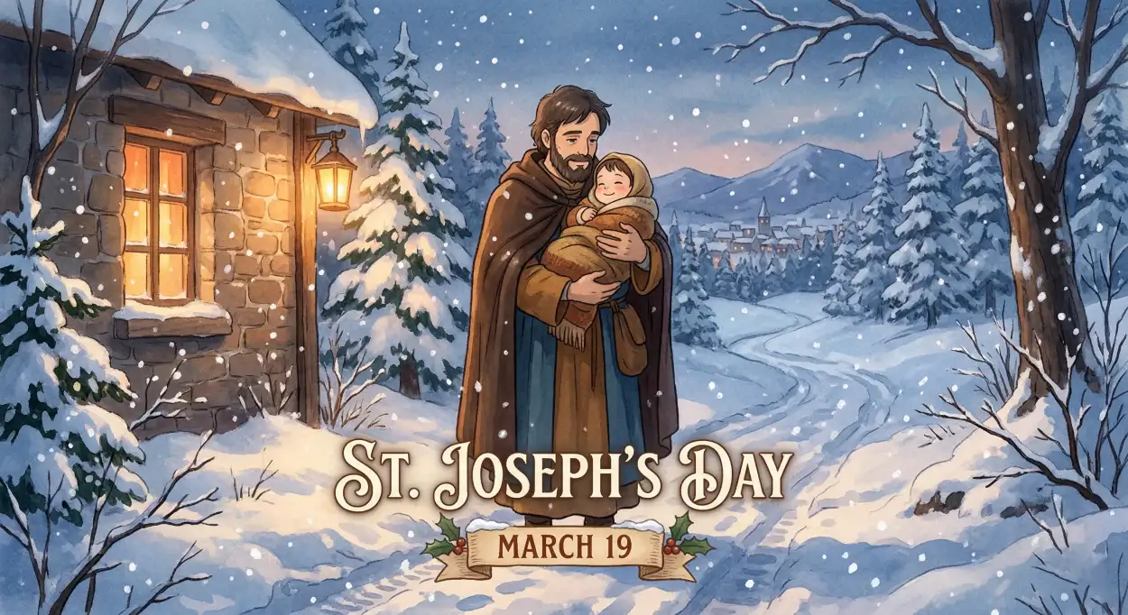 Free Download St Joseph Day Importance For Fathers - High Quality St Josephs Day 2026 Date And Significance Image