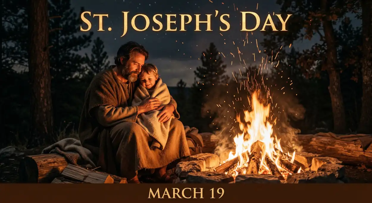 Free Download St Joseph Day Short Quotes For Captions - High Quality St Josephs Day 2026 Date And Significance Image