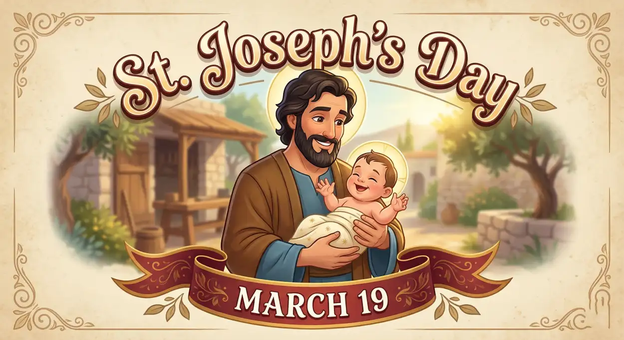 Free Download St Joseph Day Significance In Different Countries - High Quality St Josephs Day 2026 Date And Significance Image
