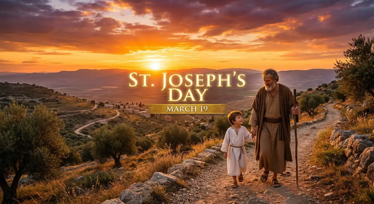 Free Download St Joseph Day Spiritual Quotes - High Quality St Josephs Day 2026 Date And Significance Image
