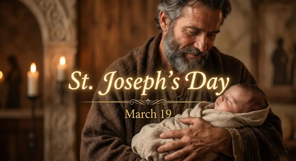 Free Download St Joseph Day Traditions Explained Simply - High Quality St Josephs Day 2026 Date And Significance Image