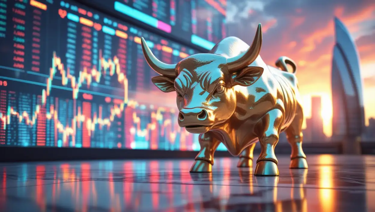 Stock Market Background With Bull And Bear - Royalty Free Stock Market Background Image | Pngmagic Free Download Stock Market Background With Bull And Bear - High Quality Stock Market Background Background