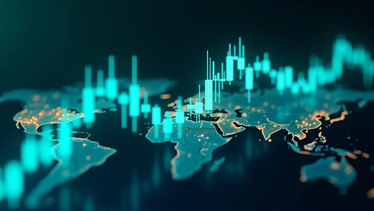 Free Download Stock Market Background With Green Arrow - High Quality Stock Market Background Background