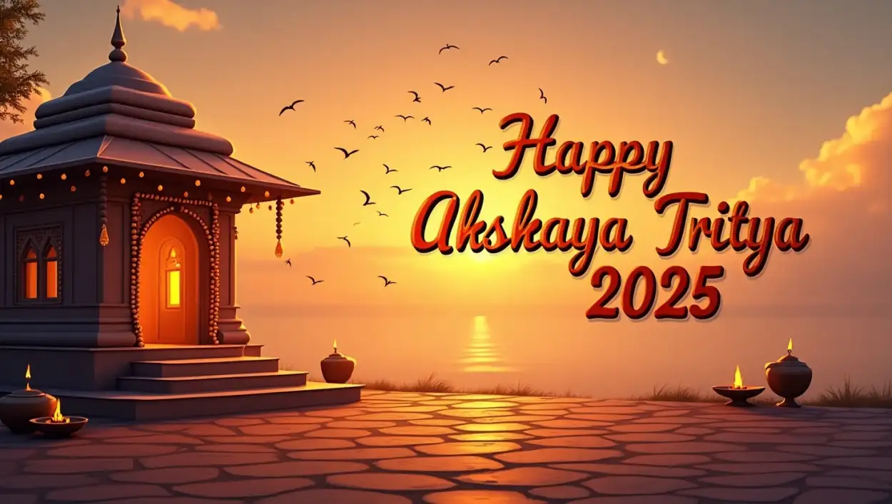 Free Download Story Behind Akshaya Tritiya 2025 Celebration - High Quality Happy Akshaya Tritiya 2025 Background