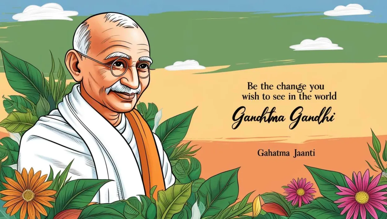 Stunning Mahatma Gandhi Jayanti Wishes For Social Media Posts - Royalty Free Mahatma Gandhi Jayanti Wishes Image | Pngmagic Free Download Stunning Mahatma Gandhi Jayanti Wishes For Social Media Posts - High Quality Mahatma Gandhi Jayanti Wishes Background