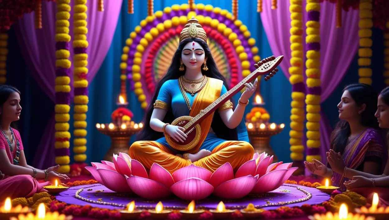 Stunning Saraswati Puja Festival Wallpapers - Royalty Free Saraswati Puja Hd Photos Image | Pngmagic Free Download Stunning Saraswati Puja Festival Wallpapers - High Quality Saraswati Puja Hd Photos Background