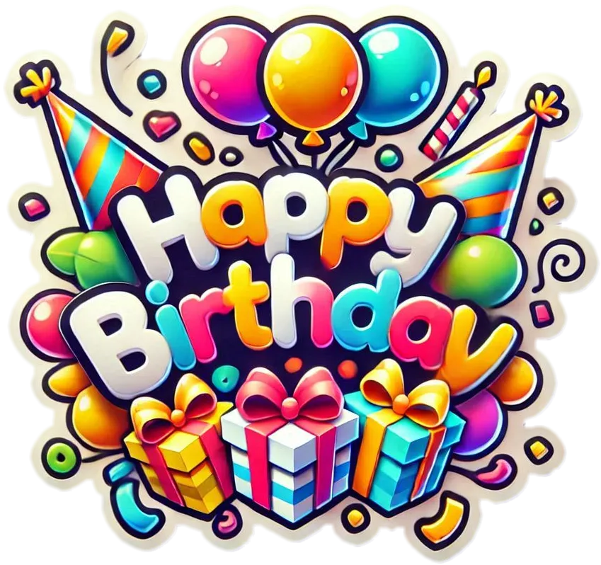 Stylish Colorful Balloon Happy Birthday Text Downloads - Royalty Free Happy Birthday Image | Pngmagic Free Download Stylish Colorful Balloon Happy Birthday Text Downloads - High Quality Happy Birthday PNG Image