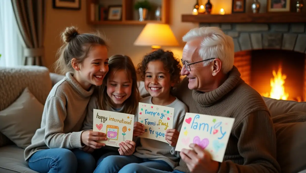 Free Download Stylish Family Day Wishes Photo - High Quality International Family Day Background