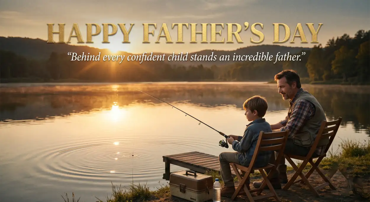 Free Download Stylish Happy Fathers Day Greeting Card For Pinterest Pin - High Quality Happy Fathers Day Greeting Card Image