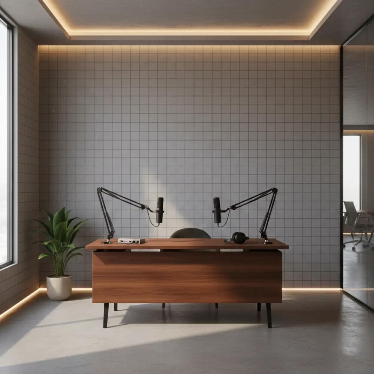 Free Download Stylish Podcast Studio Background Ideas - High Quality Podcast Studio Background Background